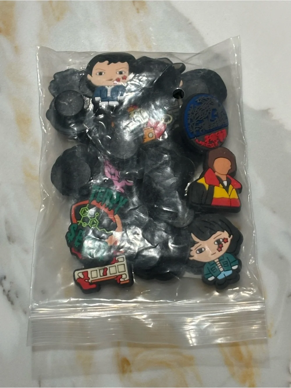 21 HORROR MOVIE HOLIDAY PARTY CROC SANDAL CHARMS